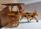 Zdjęcie oferty: Miniatura wozu ciągniętego przez wołu