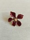 Zdjęcie oferty: Kolczyki kwiatowe w kolorze burgund. Hit sezonu!