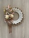 Zdjęcie oferty: Świąteczny Wianek w stylu boho makrama beżowy