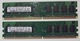Zdjęcie oferty: PAMIĘĆ RAM SAMSUNG 2x 512MB DIMM DDR2 667MHz 1Rx8 PC2-5300U-555-12-ZZ 