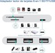 Zdjęcie oferty: Adapter kamery 6w1 USB HUB iPhone iPad czytnik