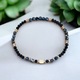 Zdjęcie oferty: Bransoletka koraliki hematyt czarna złota