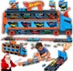 Zdjęcie oferty: Hot Wheels Transporter 2w1 z torem +3 autka – dla dzieci 4-8 lat