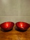 Zdjęcie oferty: MISKA MISECZKA SZKLANA CZERWONA 2SZT HOME&YOU