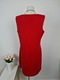 Zdjęcie oferty: Sukienka bez rękawów do kolan ołówkowa czerwona elegancka biurowa Camaïeu