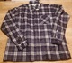 Zdjęcie oferty: dla wysokiego TALL FLANELA XL/XXL bawełna 43/44 koszula FLANELOWA vintage