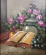 Zdjęcie oferty: PIĘKNY OBRAZ NA PŁÓTNIE W DREWNIANEJ RAMIE 81x71cm