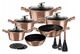 Zdjęcie oferty: Zestaw garnków Zilner Rose Gold aluminiowe 15 el.