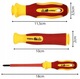 Zdjęcie oferty: ZESTAW WYMIENNYCH WKRĘTAKÓW ŚRUBOKRĘTÓW IZOLOW KOMPLET DLA ELEKTRYKÓW 500V