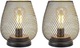Zdjęcie oferty: Lampka Lampa 2szt z metalową klatką siatką na baterie LED na Imprezę 419