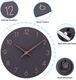 Zdjęcie oferty: Accshine Drewniany cichy zegar ścienny 30 cm
