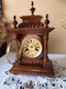 Zdjęcie oferty: Zegar eklektyczny HAU HAC ok. 1890 -1900  kapliczka orzech loft
