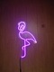 Zdjęcie oferty: Neon LED | Ledon | duży | Różowy Flaming | 55x28cm | ściemniacz | pilot |FV