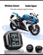 Zdjęcie oferty: Czujnik Ciśnienia i Temperatury Opon Kół TPMS Bezprzewodowy LCD Motocykl