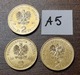 Zdjęcie oferty: Zestaw monet 3x 2 złotych - 1999-2001r.