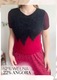 Zdjęcie oferty: Wełniana bluzka sweterek z krótkim rękawem vintage amor jackie collection s