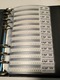 Zdjęcie oferty: Książka zestaw kondensatorów 0805 SMD 50V 1775 szt 71 wartości 1pF-22uF