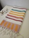 Zdjęcie oferty: Turecki ręcznik bawełniany Peshtemal 100x180 kolorowe paski