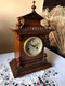 Zdjęcie oferty: Zegar JUNGHANS ok. 1895 -1900  kapliczka eklektyczna orzech loft