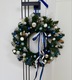 Zdjęcie oferty: Świąteczny, zimowy wianek na drzwi 40 cm