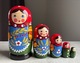 Zdjęcie oferty: Russian Wooden Nesting Doll, Matrioszka, Matryoshka -5 psc
