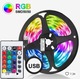 Zdjęcie oferty: PODŚWIETLENIE do TV, TAŚMA LED RGB na pilota, 3 metry