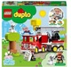 Zdjęcie oferty: LEGO Duplo 10969 Wóz strażacki. Strażak kotek kot. Błyskające światła