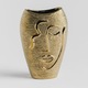 Zdjęcie oferty: Nowy Ceramiczny wazon Home&You Barokowy Face 18cm Złoty