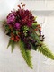 Zdjęcie oferty: Stroik na Grób Kompozycja Nagrobna Wiązanka Chryzantema fiolet model N30