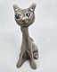 Zdjęcie oferty: Kot mid-century modern ceramika Faianta Sighisoara Rumunia połowa XXw. 