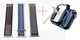 Zdjęcie oferty: Zestaw 3x Paski Nylonowe do Apple Watch1–8/SE – Rzep+Etui ze szkłem 
