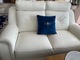 Zdjęcie oferty: Kler 3 2 1 fotel,dwie sofy,białe,skóra 2lata,ideał