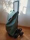 Zdjęcie oferty: Wózek z torbą na zakupy Gimi Tris 3 kółka składany zielony 