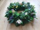 Zdjęcie oferty: wieniec wianek stroik sztuczny na cmentarz grób handmade