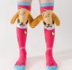 Zdjęcie oferty: Nowe podkolanówki z uszkami Efekt 3 D Pieski 4-7 lat