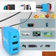 Zdjęcie oferty: Adapter stacji dokującej z 3 portami (USB C+USB A+4K/HD) do Nintendo