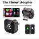 Zdjęcie oferty: 2026 Android Auto Adapter bezprzewodowy 2 w1 Box Apple Carplay Plug&Play