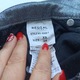 Zdjęcie oferty: Jeansy dziewczęce rurki srebrne świecące r.XS
