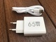 Zdjęcie oferty: Zestaw: Szybka ładowarka 65W + przewód 120W, fast charge. Nowy.