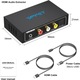 Zdjęcie oferty: HDMI Audio Extractor 4K Konwerter Splitter SPDIF RCA AUX Coaxial