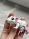 Zdjęcie oferty: Flexi figurka 3D mały biały szczur szczurek fidget toy ozdoba dekoracja