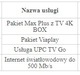 Zdjęcie oferty: Internet+ telewizja UPC światłowód- 3msc for free