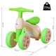 Zdjęcie oferty: Rower Biegowy 18-36 Miesięcy Dźwięk „bb” PP Zielony 57 X 33,5 X 42,5 cm