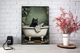 Zdjęcie oferty: Kot w łazience no 2 PLAKAT A3 Vintage, Cat - Trzeci plakat GRATIS