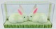 Zdjęcie oferty: Komplet 2 Świeczek Dekoracyjnych Zajączki Wielkanocne Easter Bunny