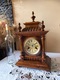 Zdjęcie oferty: Zegar eklektyczny HAU HAC ok. 1890 -1900  kapliczka orzech loft