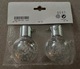 Zdjęcie oferty: zakończenie karniszy IKEA 200.281.02 Bubble Clear Luster 2pak