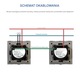 Zdjęcie oferty: WŁĄCZNIK DOTYKOWY SZKLANY SCHODOWY 2-WAY PODWÓJNY CNBINGO LED PODTYNKOWY