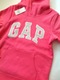Zdjęcie oferty: GAP różowa bluza kangurka z kapturem i logo 6 7 lat