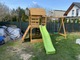 Zdjęcie oferty: Plac zabaw dla dziecka dzieci zjeżdżalnia huśtawki domek drewniany